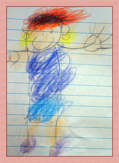 Peter Playing Dress-Up