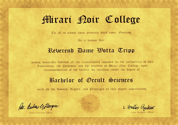 DWT's Diploma